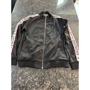 givenchy jersey jacket, track coat zip hoodie sweater Pre Loved Size Large